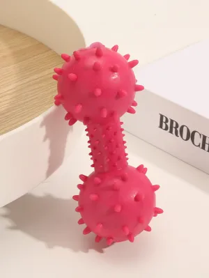 1pc Dumbbell Design Pet Chew Toy