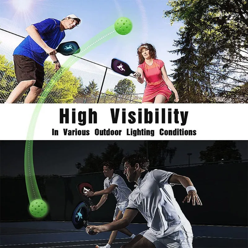 40 Hole 74MM Durable 26g Pickleball Balls With Excellent Bounce