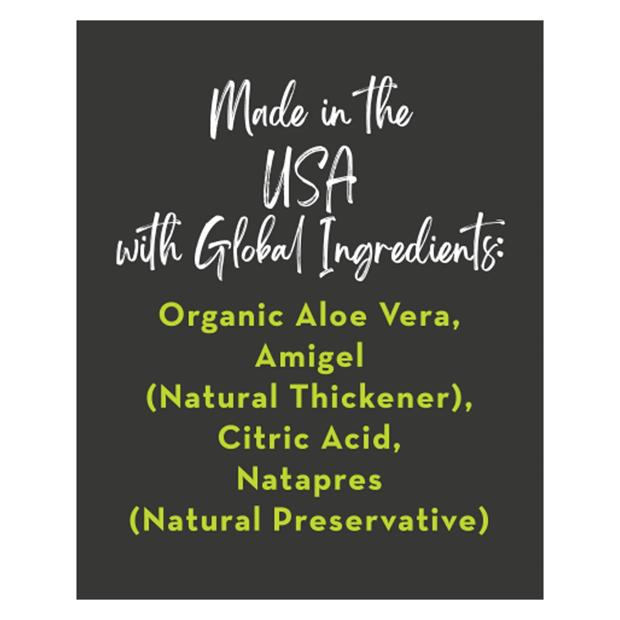 Aloe Vera Gelé | Organic - 8 & 16 Fl oz