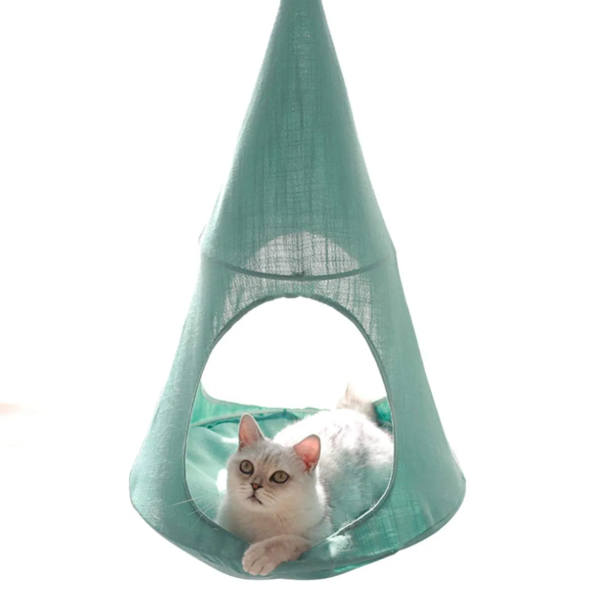 ALXDR Pet Cat Linen Sling Hammock