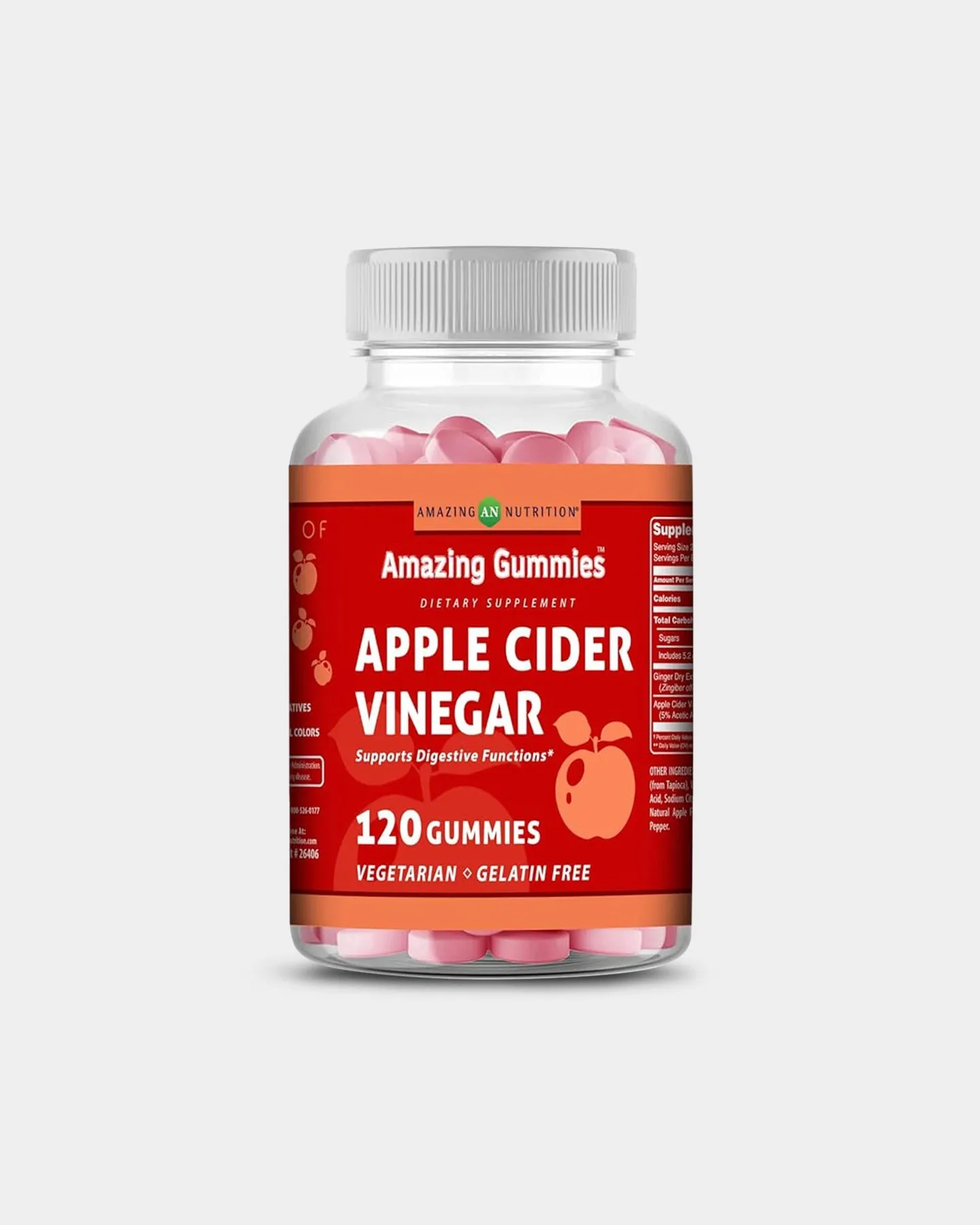 Amazing Nutrition Amazing Gummies Apple Cider Vinegar