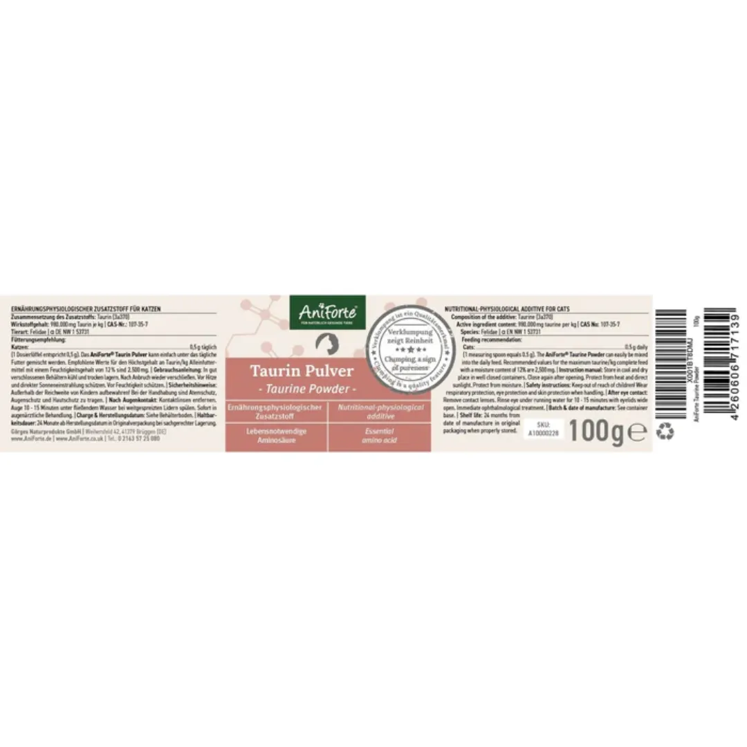 AniForte Taurine Powder for Cats