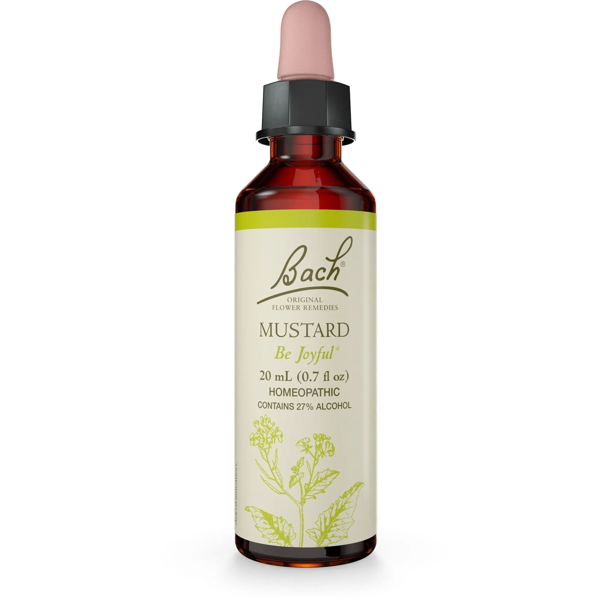 Bach Mustard-Be Joyful 20 mL(0.7 fl oz) Liquid