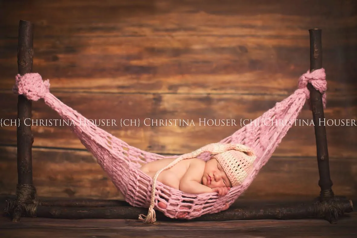 Barley Brown Newborn Hammock Pod