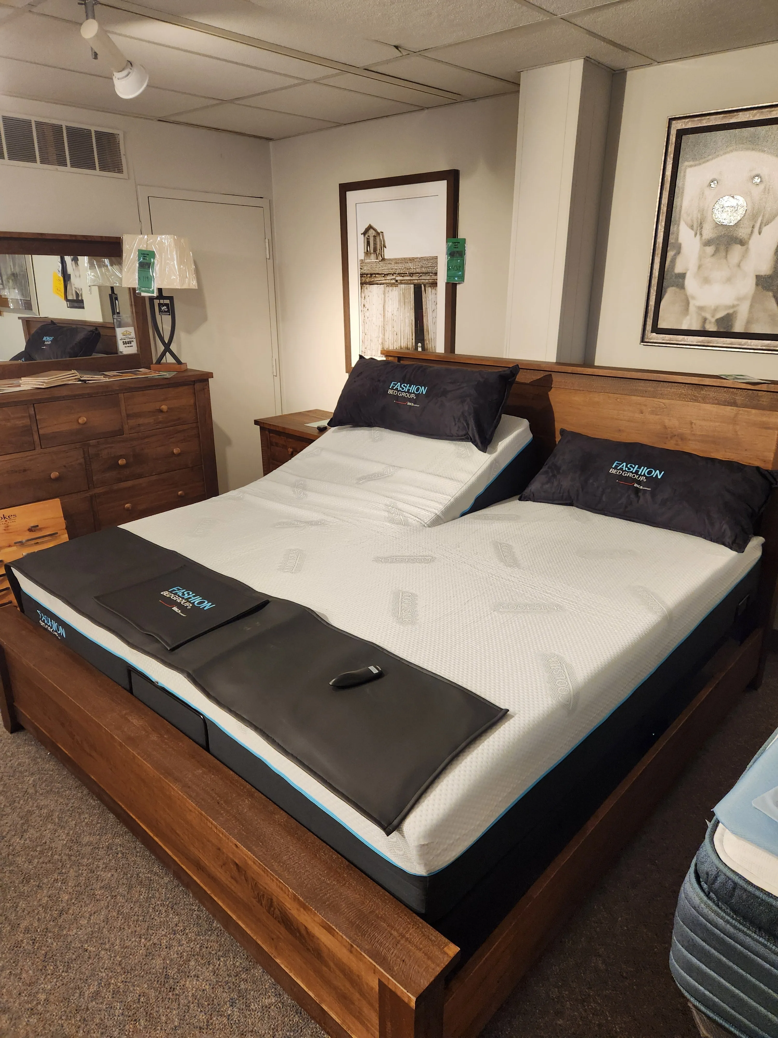Bella Vita Plush 12" Split Mattress