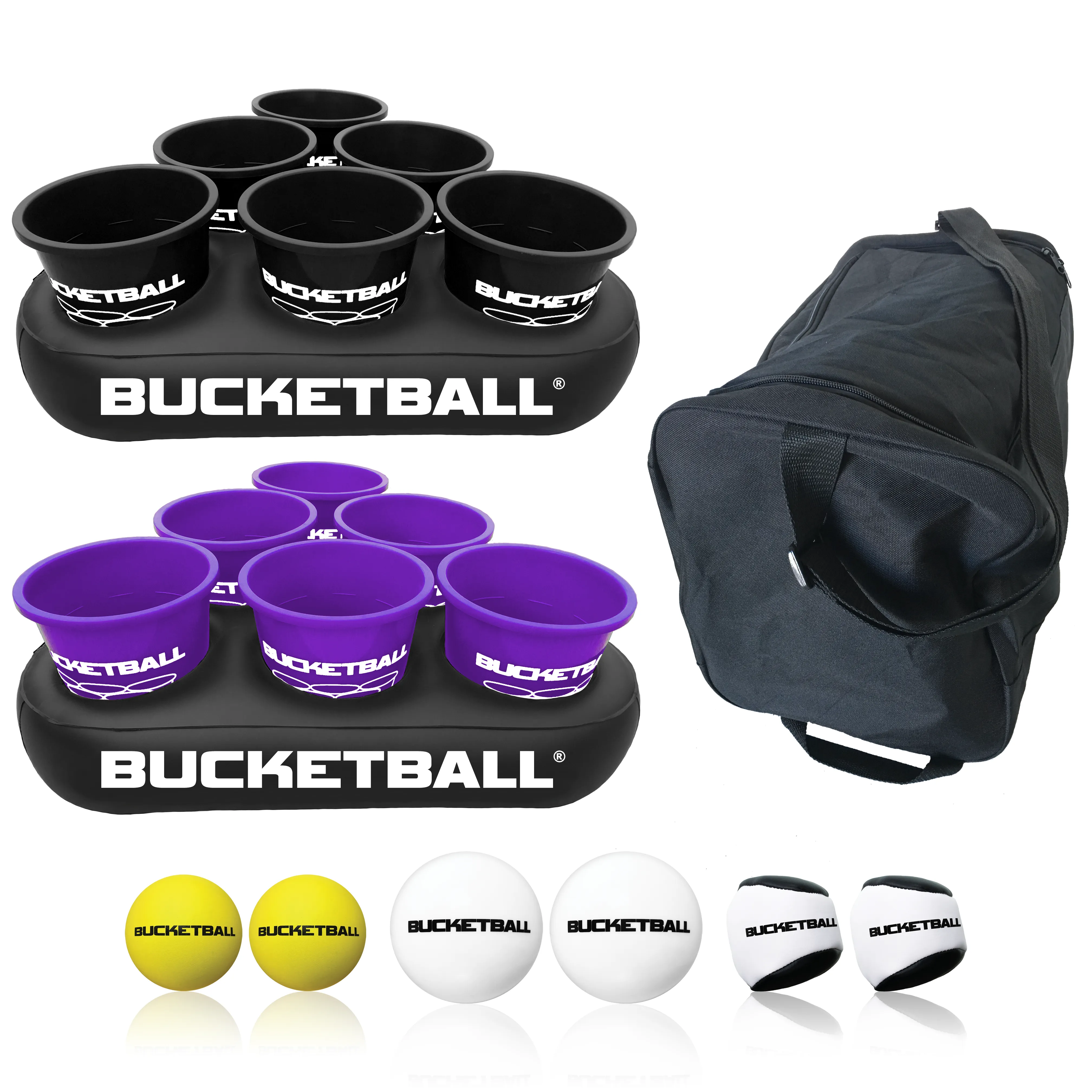 BucketBall - Team Color Edition - Party Pack (Black/Purple)