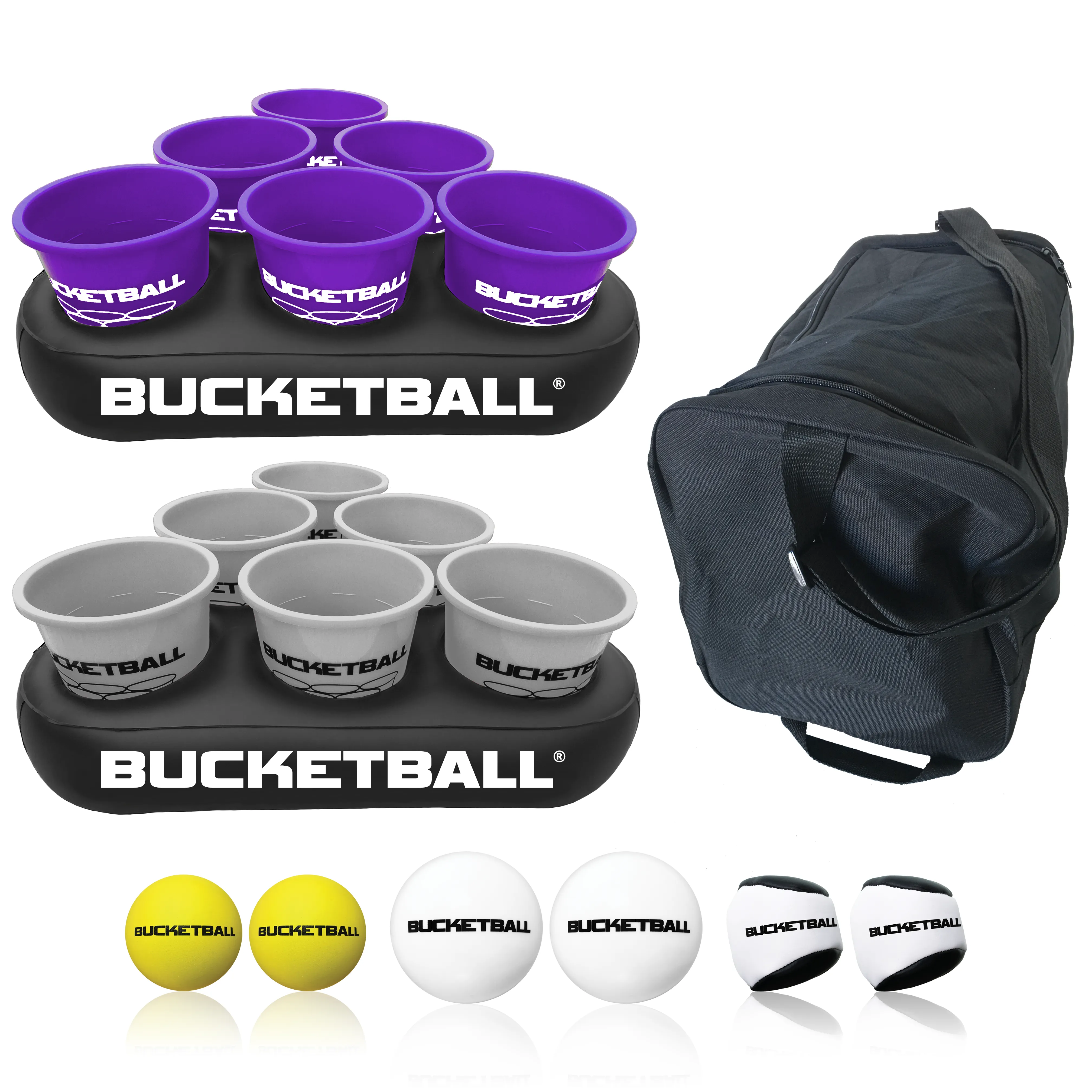 BucketBall - Team Color Edition - Party Pack (Purple/Silver)