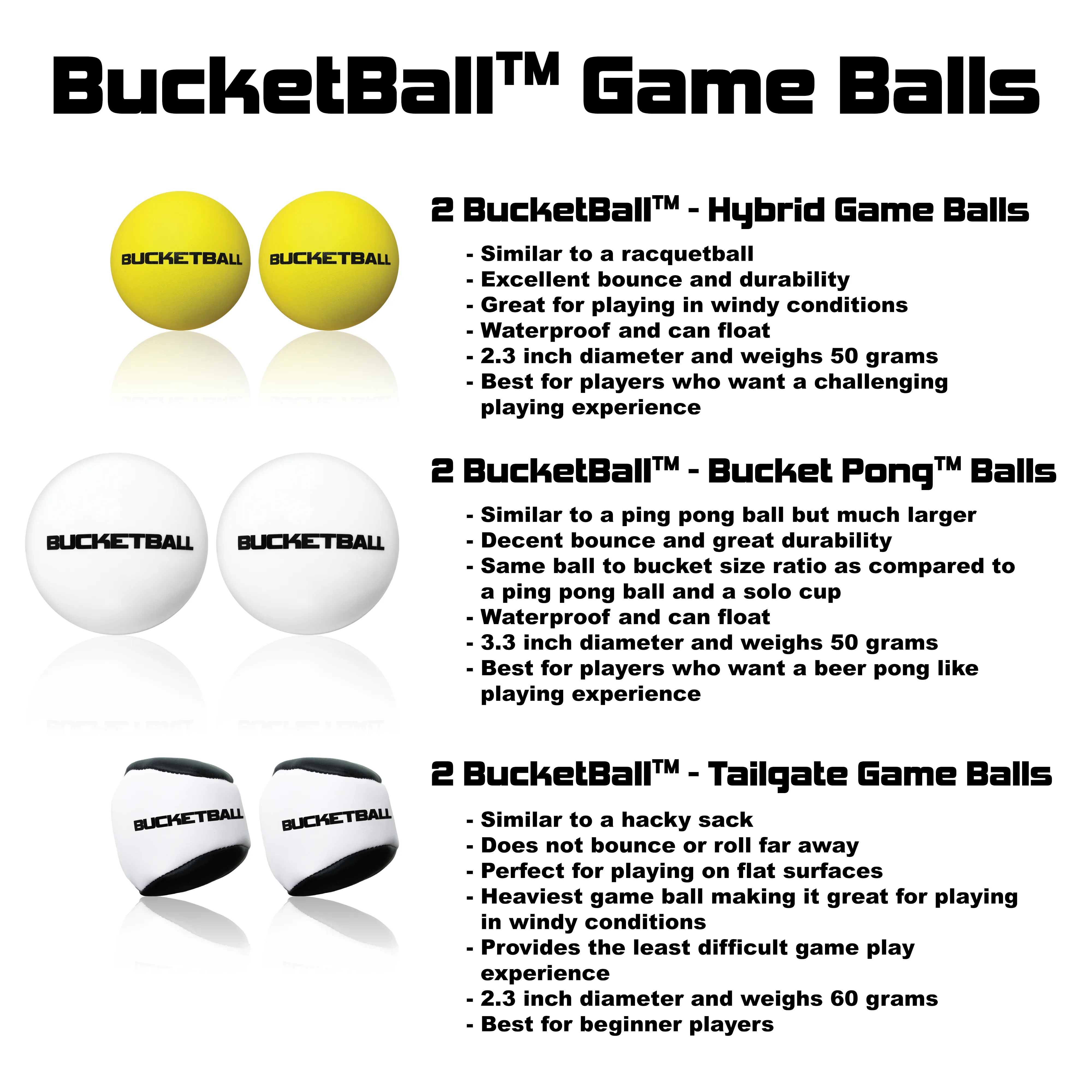 BucketBall - Team Color Edition - Party Pack (Purple/Silver)