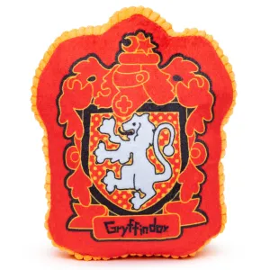 Dog Toy Squeaker Plush - Harry Potter Gryffindor Lion Charm Crest Red by Buckle-Down