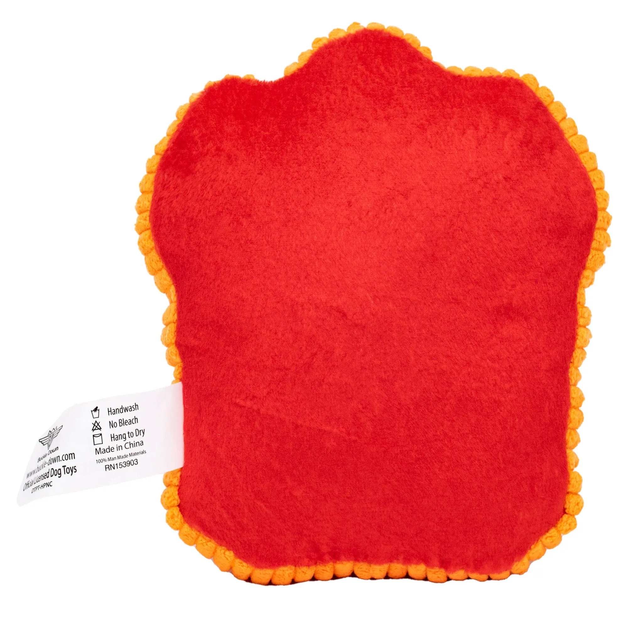 Dog Toy Squeaker Plush - Harry Potter Gryffindor Lion Charm Crest Red by Buckle-Down