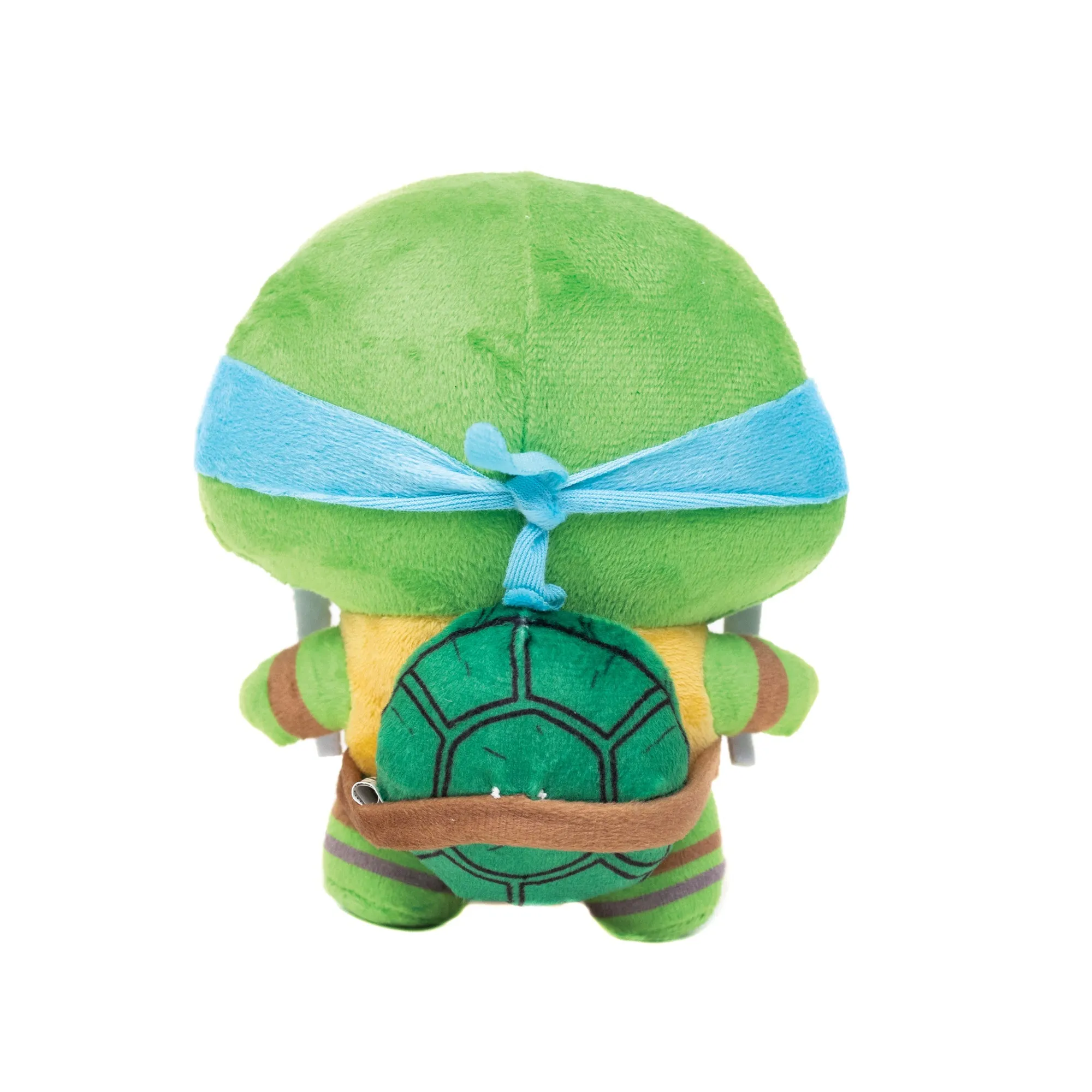 Dog Toy Squeaker Plush - Teenage Mutant Ninja Turtles Leonardo Full Body Sword Pose Blue by Buckle-Down