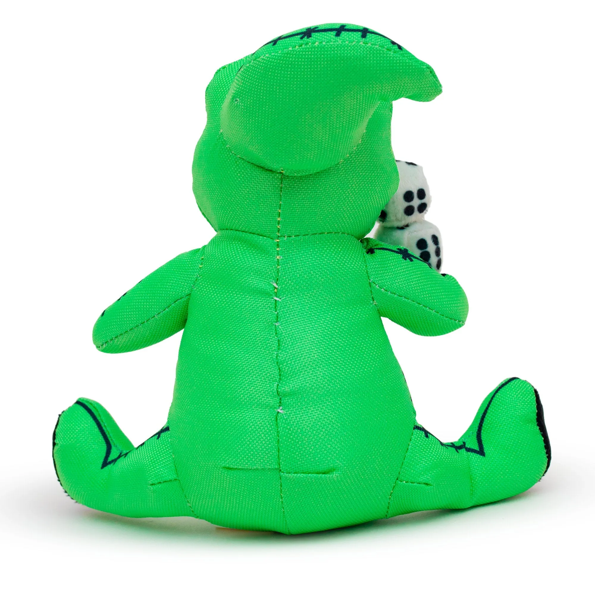 Dog Toy Squeaker Plush - The Nightmare Before Christmas Oogie Boogie Dice Sitting Pose by Buckle-Down