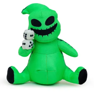 Dog Toy Squeaker Plush - The Nightmare Before Christmas Oogie Boogie Dice Sitting Pose by Buckle-Down