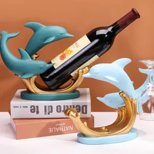Dolphin Wine Bottle Holder