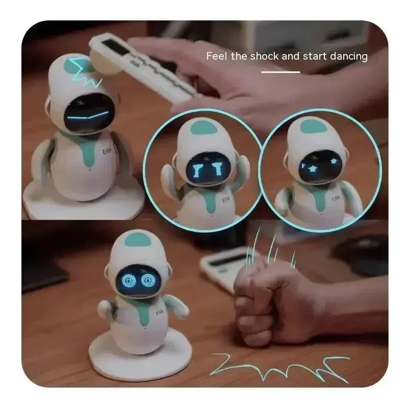 Eilik Intelligent AI Robot | Emotional Interaction Puzzle Toy | Desktop Pet Companion Robot Dog for Children