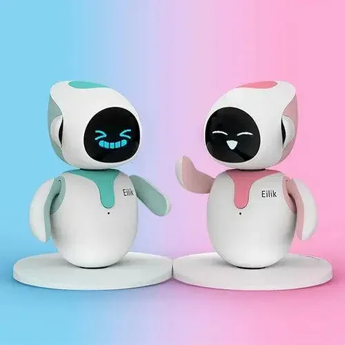 Eilik Smart Robot AI Emotional interaction Creative Expression Animation Electronic Toy Intelligent Robot Desktop Pet Gift Boy