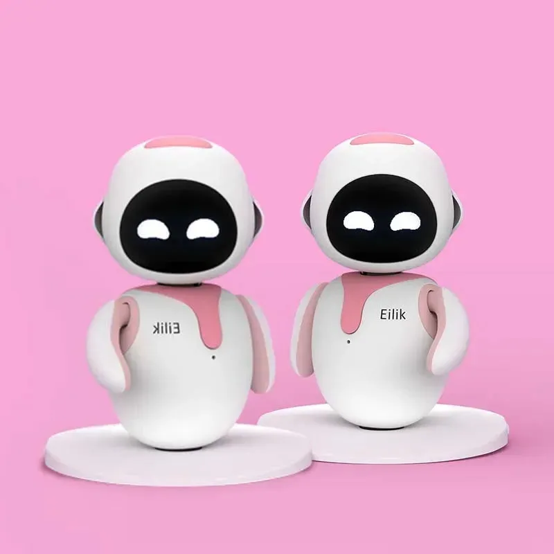 Eilik Smart Robot AI Emotional interaction Creative Expression Animation Electronic Toy Intelligent Robot Desktop Pet Gift Boy
