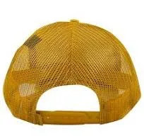 EL ARROYO SIGN FOAM MESH GOLDEN YELLOW TRUCKER HAT