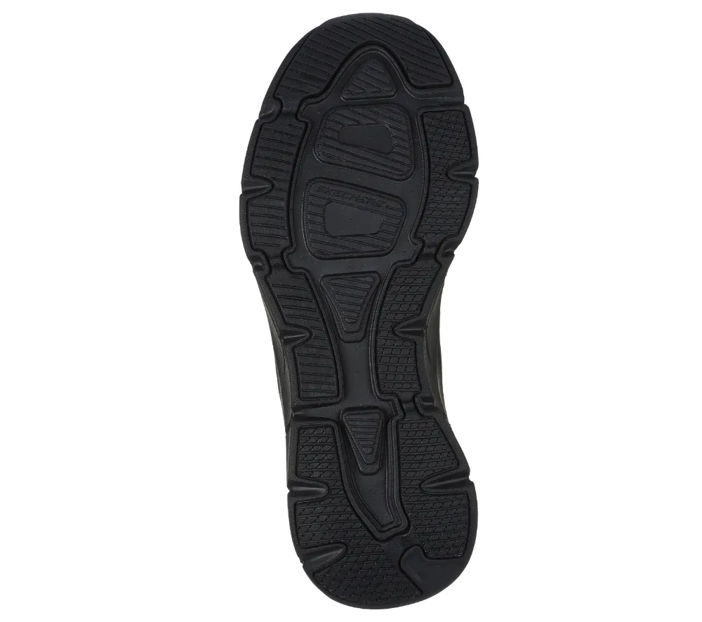 Espadrile sport, barbati, SKECHERS SLIP-INS D'LUX WALKER-REELER 232463-BBK negru, textil