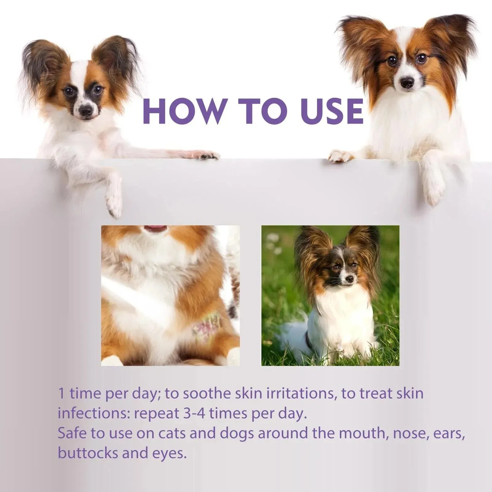 Flea Tick Killer Pet Skin Spray 60ml