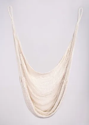 Full Body Recline Cotton Hammock Chair