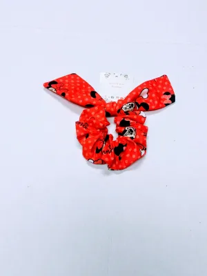 Handmade Bunny Ears Girls Scrunchie