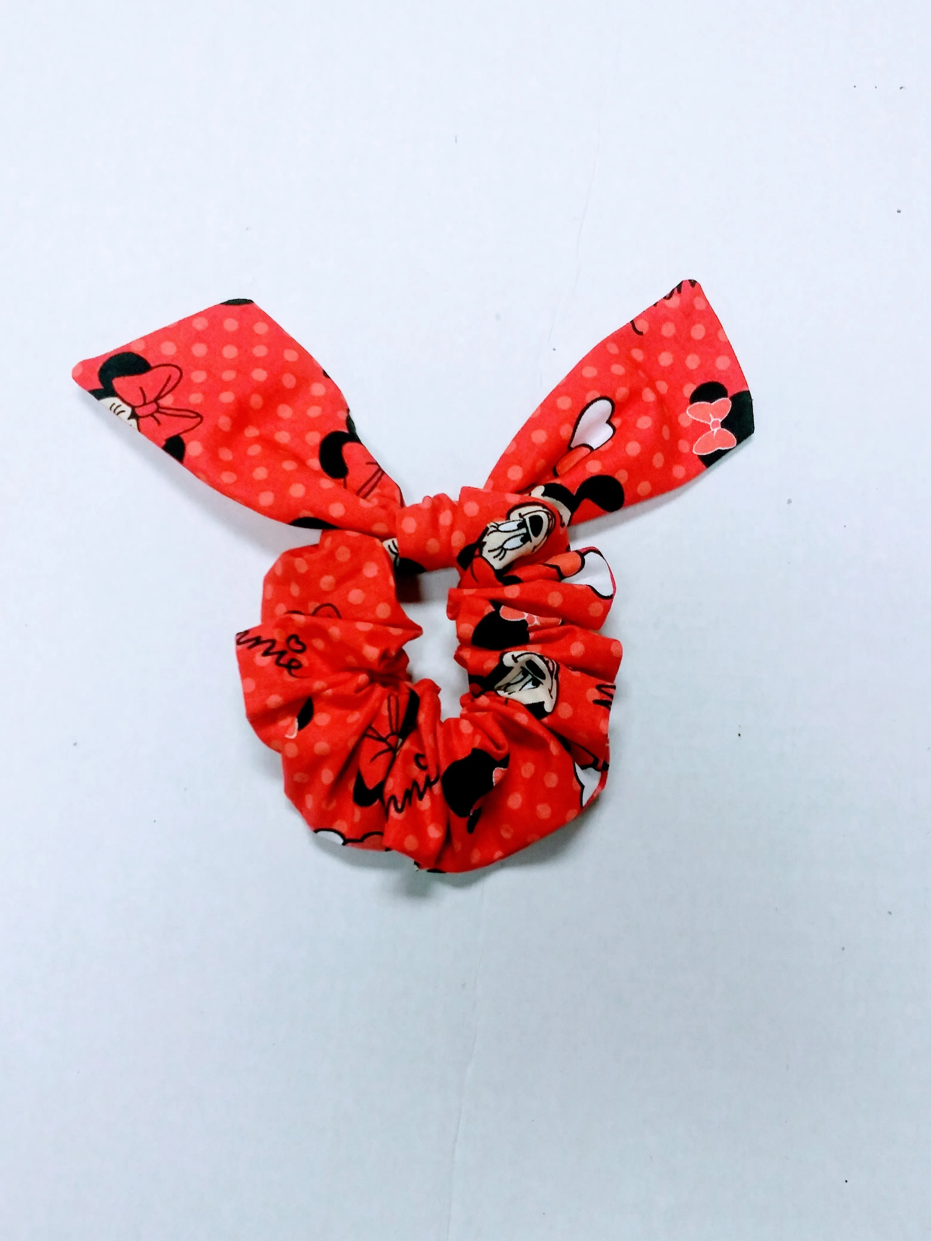 Handmade Bunny Ears Girls Scrunchie