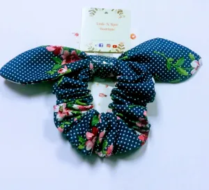 Handmade Bunny Ears Scrunchie