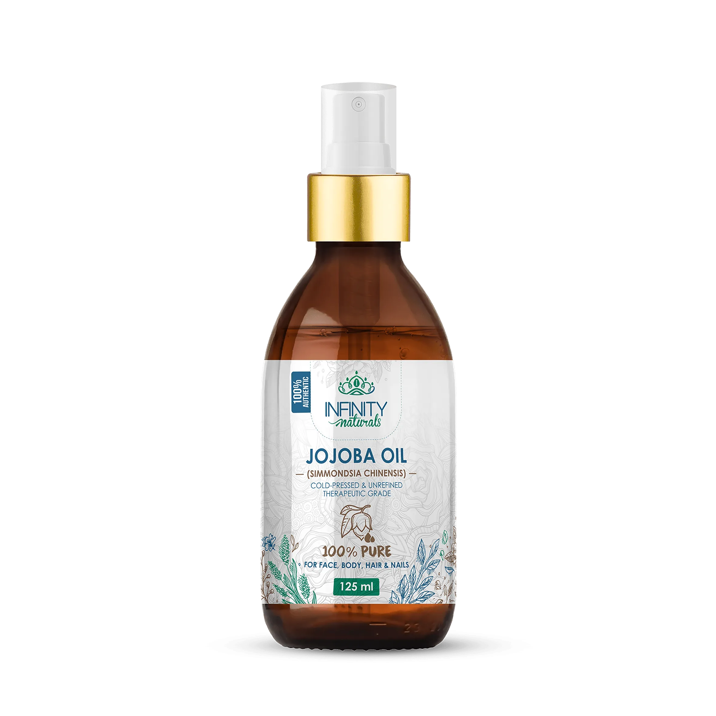 Infinity Naturals 100% Pure Jojoba Oil ( Face, Body, Hair & Nails )