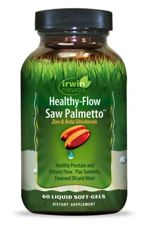 Irwin Naturals Healthy Flow Saw Palmetto 60 Softgels