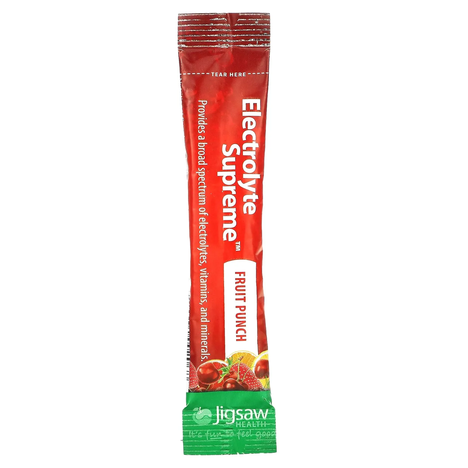 Jigsaw Health Electrolyte Supreme Dietary Supplement, Fruit Punch, 60 Packets