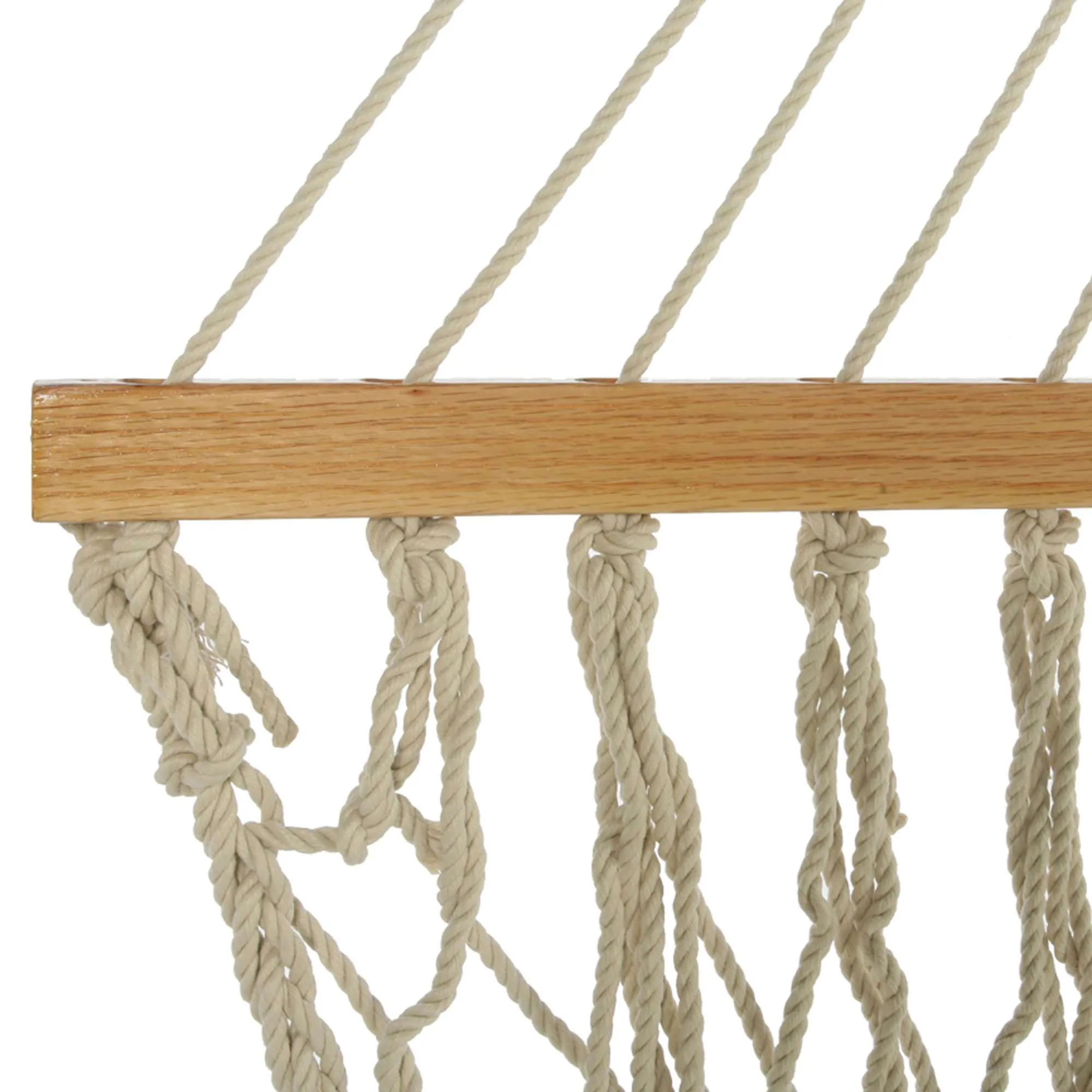Large Original DuraCord Rope Hammock - White
