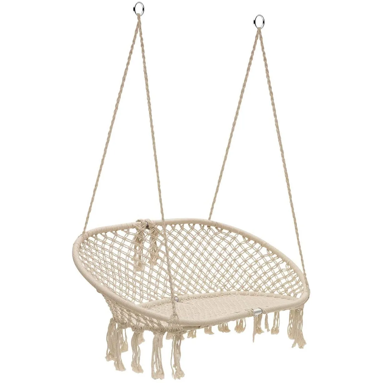Macramé Double Bench Swing