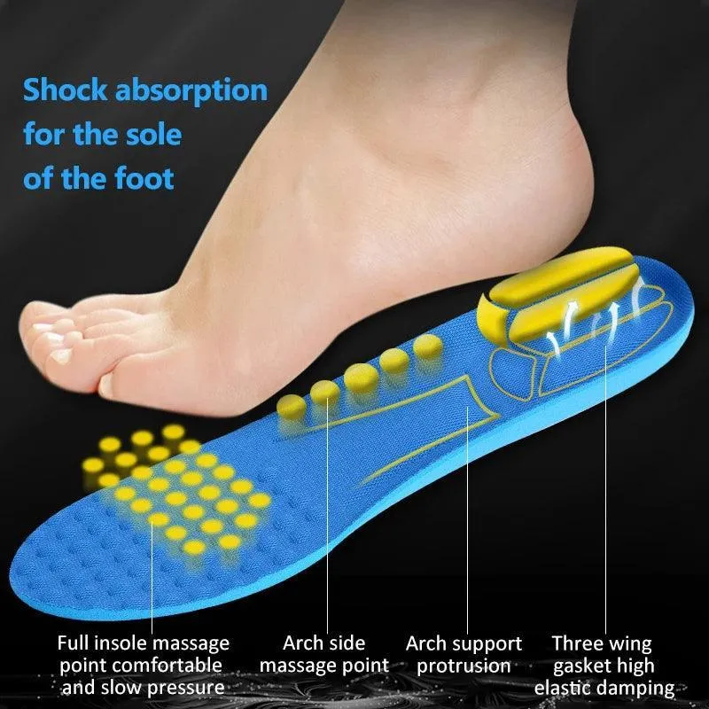 Memory Foam Insoles for Ultimate Comfort and Foot Support