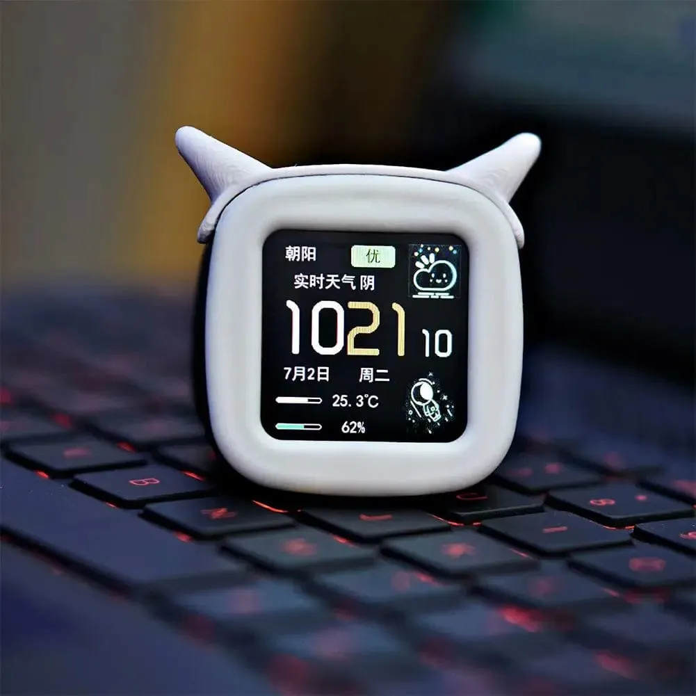 Mochi CarBuddy 2.0 JDM Edition: Second Generation Mochi Car Robot with JDM Voice Start, Mood Accessories, and Modified Decoration