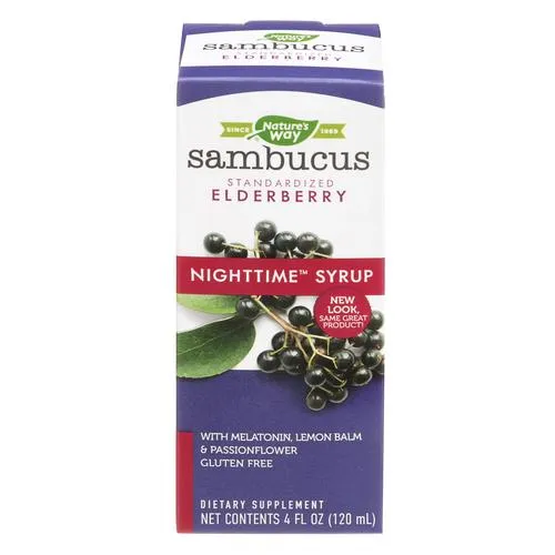 Nature's Way - Sambucus - NightTime - 4 oz