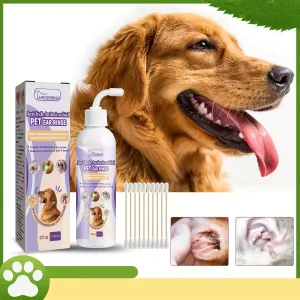 Pet Ear Wash Drops Effective Treatment for Ear Infections