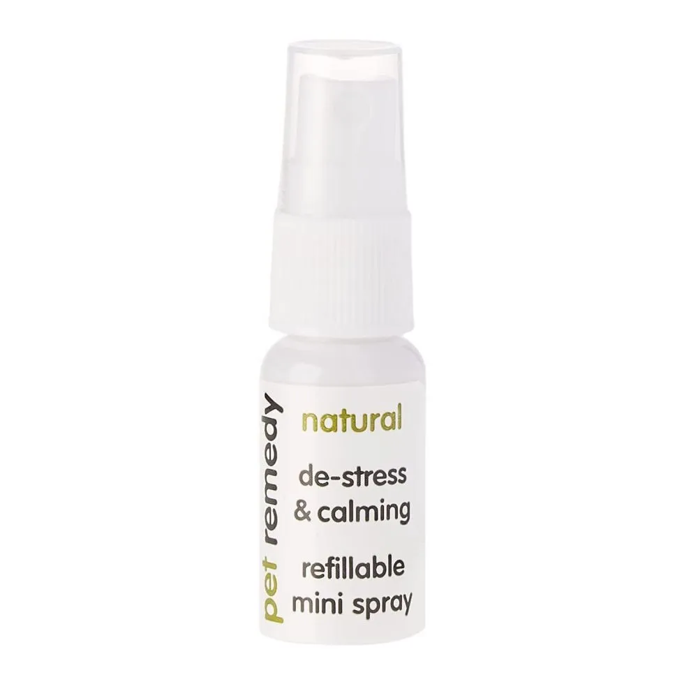 Pet Remedy 15ml Natural De-Stress and Calming Mini Spray