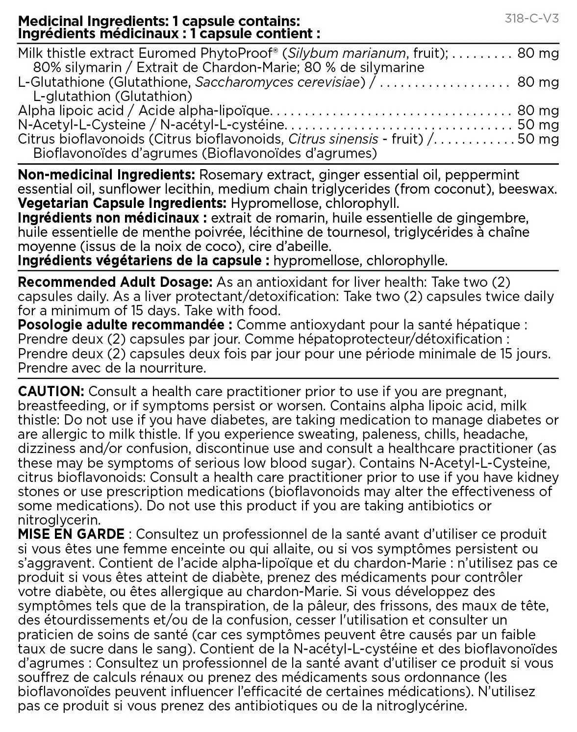 Platinum Naturals Total Liver Care (60 VLCaps)