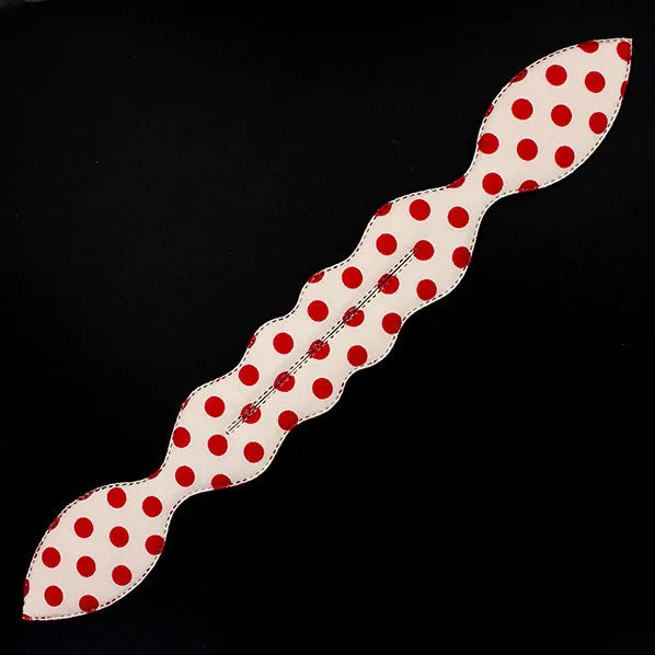 Rabbit Ear Fabric Bun Maker with Dots