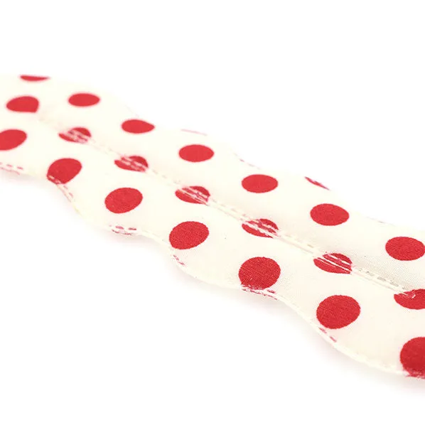 Rabbit Ear Fabric Bun Maker with Dots