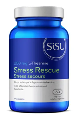 Sisu Stress Rescue (250mg L-Theaine) (60 VCaps)