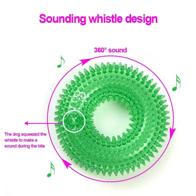 Squeaky Chew Toy: Healthy Teeth Cleaning Fun for Canines