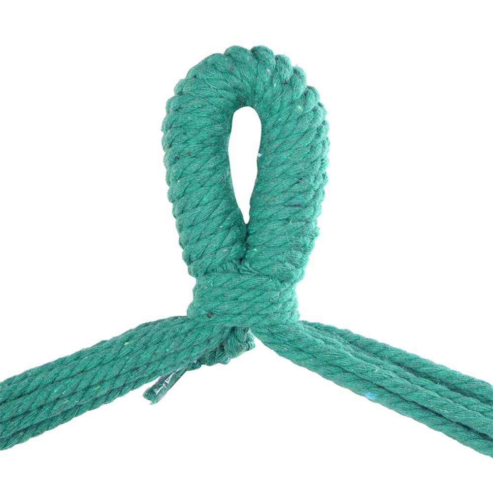 THBOXES Hanging Rope Chair Wear-Resistant Excellent Bearing Capacity Cotton Canvas Chair
