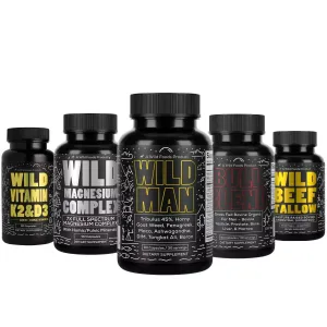 The Wild Man Protocol: Natural Anabolic Support