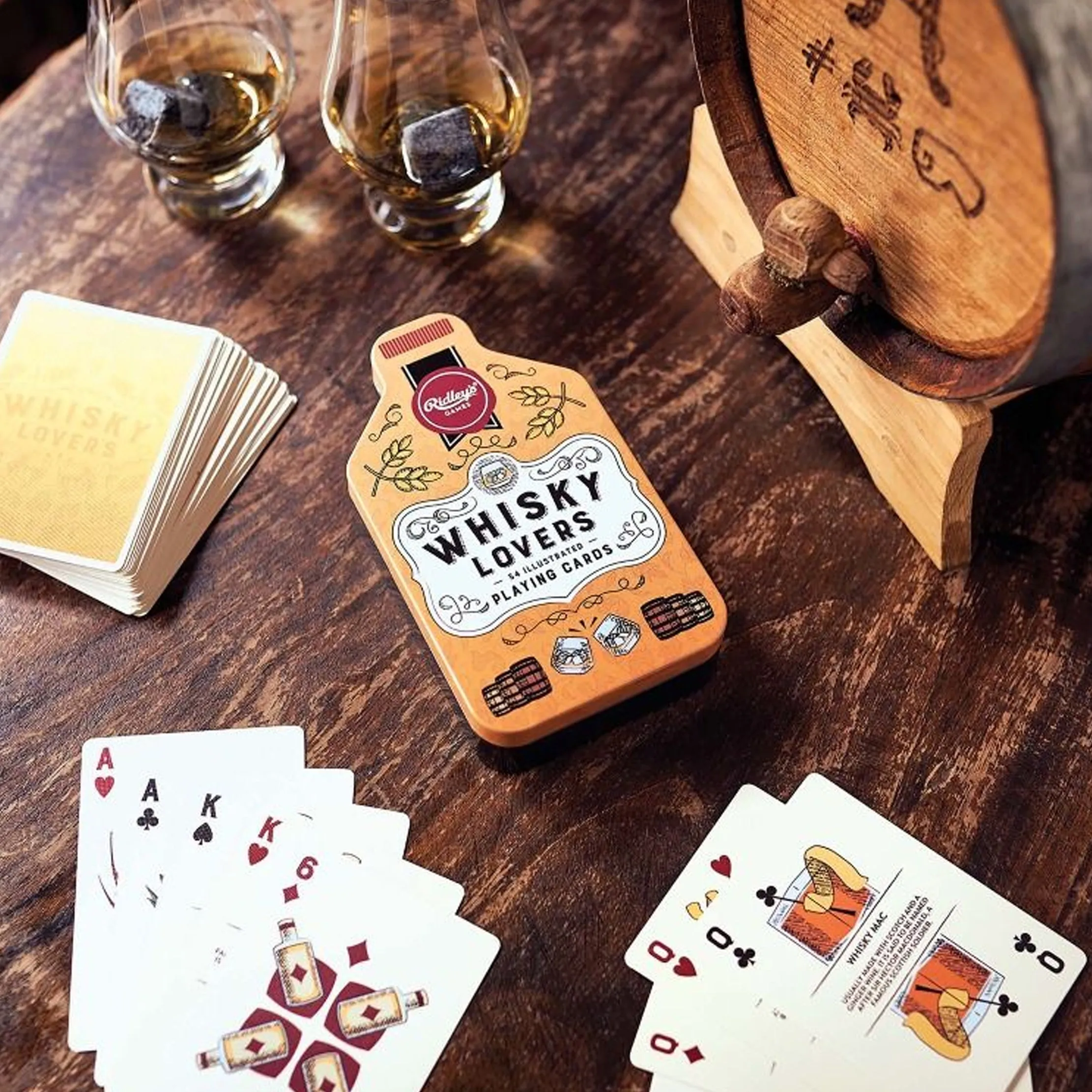 Whiskey Lovers Playing Cards